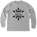Disney's Frozen - Snowflake - Black Font, a Athletic Heather Premium Long Sleeve Tee