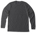 Kitty Kat Haven Rescue Love is spelled MEOW, a Dark Grey Heather Premium Long Sleeve Tee (back-view)