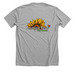Mandalynn Farms Microgreens, a Athletic Heather Premium Unisex Tee (back-view)