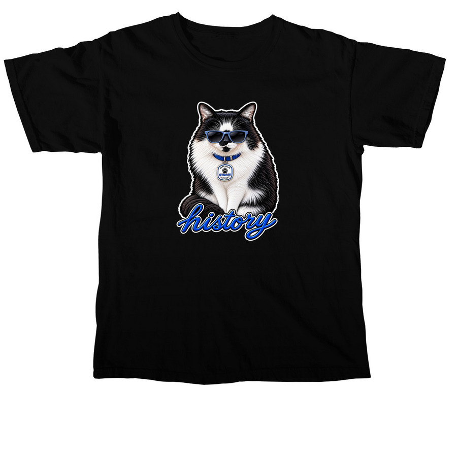 History Sunnies, a Black Comfort Colors Unisex Tee