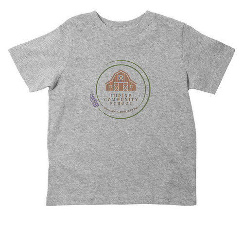 Lupine Community School, a Heather Toddler Tee