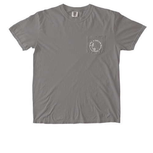 ACLR Pocket Tee, a Grey Comfort Colors Pocket Tee