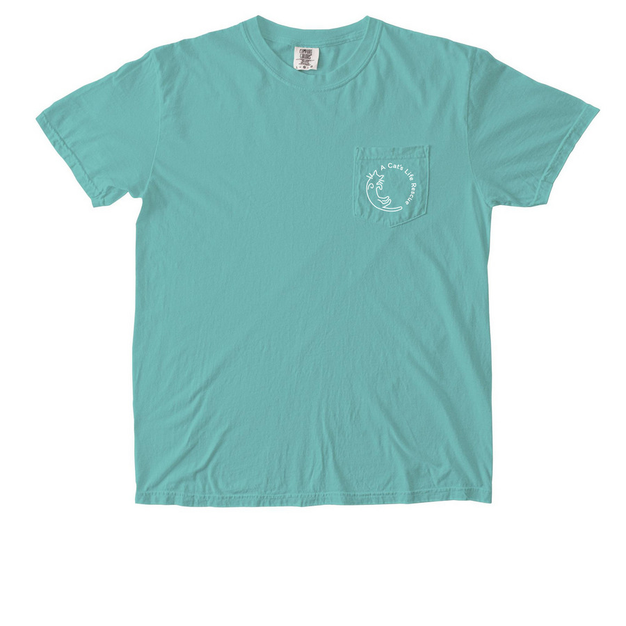 ACLR Pocket Tee, a Chalky Mint Comfort Colors Pocket Tee