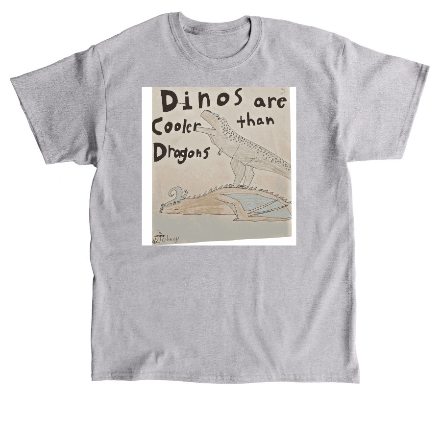 Johnny's Hot Take, a Sport Grey Classic Unisex Tee