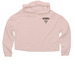 THE 02885 COLLECTION, a Blush Women?s Lightweight Cropped Hoodie