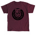 Clearly back to basics, a Maroon Classic Unisex Tee