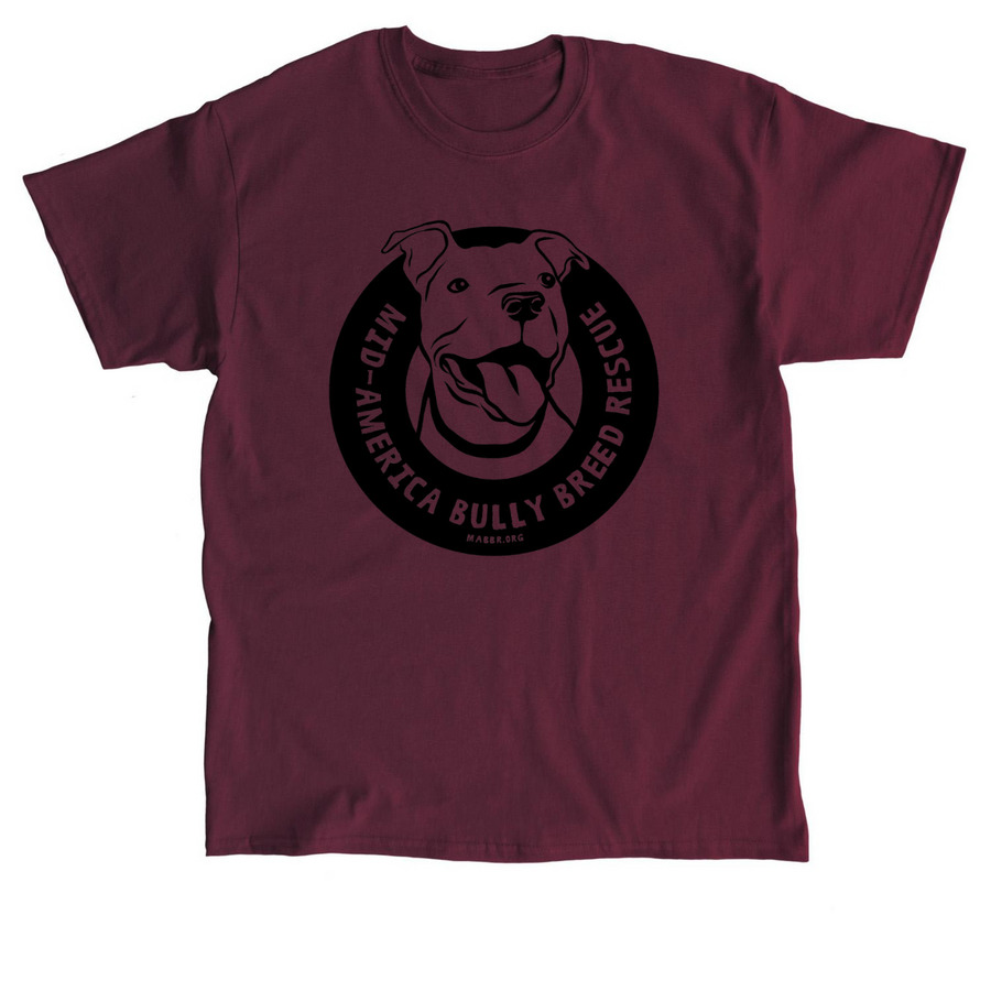 Clearly back to basics, a Maroon Classic Unisex Tee