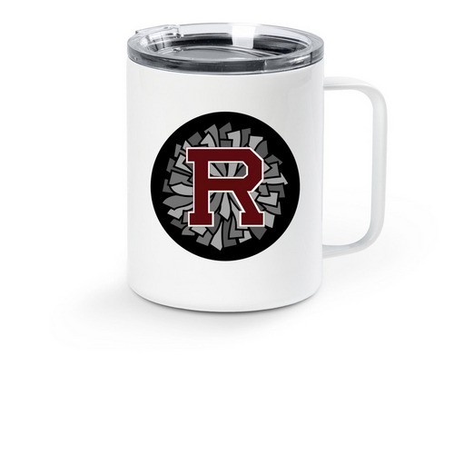 Dance Team Stainless Steel Mug, a White Stainless Steel Travel Mug