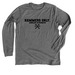 2022 Hammers Only Logo- Black, a Athletic Heather Premium Long Sleeve Tee