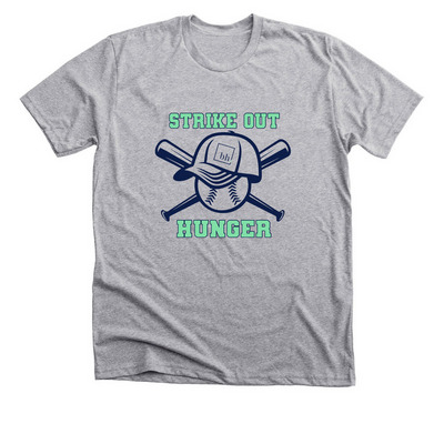 BH CARES, a Athletic Heather Premium Unisex Tee
