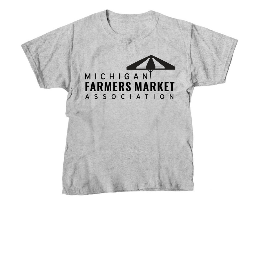 Michigan Farmers Market Association, a Sport Grey Youth Unisex Tee