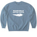Black Hills Raptor Center, a Stone Blue Softstyle Crewneck Sweatshirt