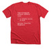 Back to School T-shirt&nbsp;, a Heather Red Premium Unisex Tee