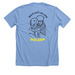 Hospital Dogs, a Heather Carolina Blue Premium Unisex Tee (back-view)