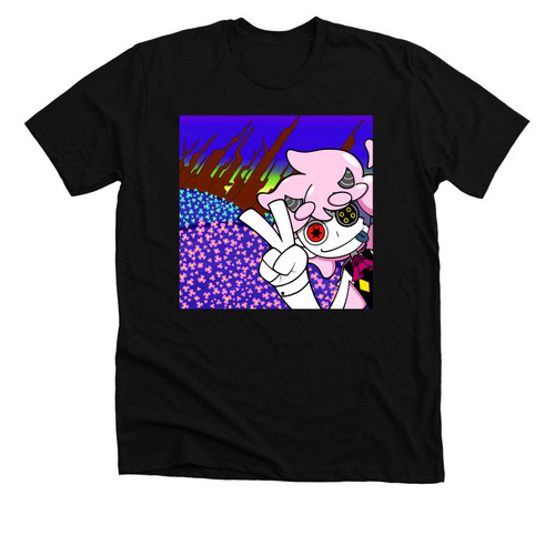 Joshua in Entropia&nbsp;, a Solid Black Blend Premium Unisex Tee