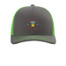 Hats off to TFS, a Charcoal/ Neon Green