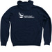 Hoodies & Sweatshirts, a Navy Zip Up Hoodie (back-view)