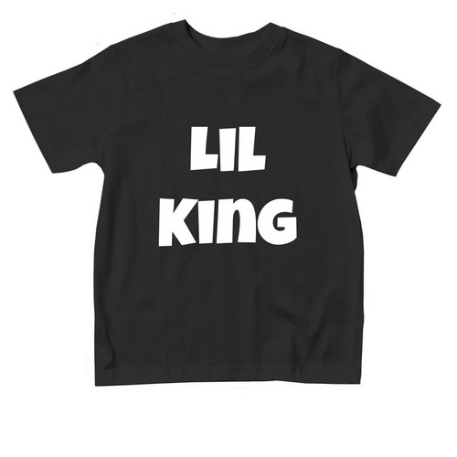 Lil King, a Black Toddler Tee
