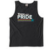 Vote with Pride (Dark), a Black Comfort Colors Tank Top