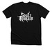 Souls Remain White Logo, a Solid Black Blend Premium Unisex Tee