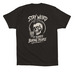 Scarring Boring People &nbsp;, a Black Premium Cotton Tee (back-view)