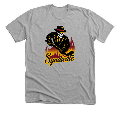 PBHL SYNDICATE HOCKEY, a Athletic Heather Premium Unisex Tee