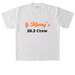 26.2 Crew, a White Heavyweight Garment Dye Tee