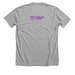 A Midwife helped me out., a Athletic Heather Premium Unisex Tee (back-view)