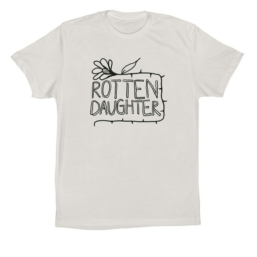 Rotten Daughter, a Vintage White Premium Cotton Tee