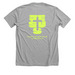 JESUS, a Athletic Heather Premium Unisex Tee (back-view)