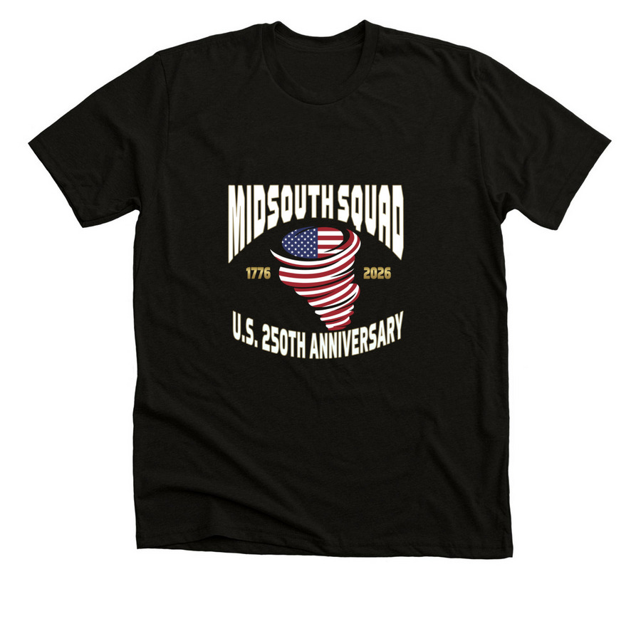 Midsouth Squad official shirt&nbsp;, a Solid Black Blend Premium Unisex Tee