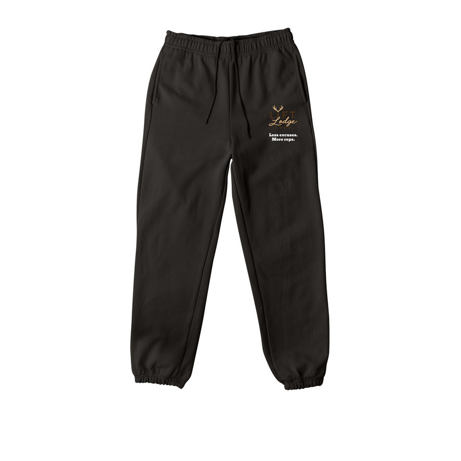 Lift Lodge Comfy Pants, a Black Premium Heavyweight Jogger