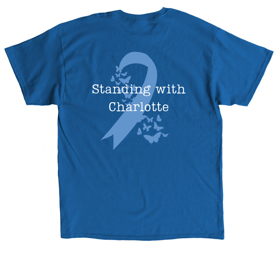 Breakthrough T1D Walk Fundraiser, a Royal Classic Unisex Tee (back-view)