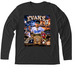 E926, a Vintage Black Triblend Long Sleeve Tee