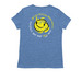Spina Bifida - Perfect (women), a Azure Blue Allmade Eco Triblend Women?s Tee (back-view)
