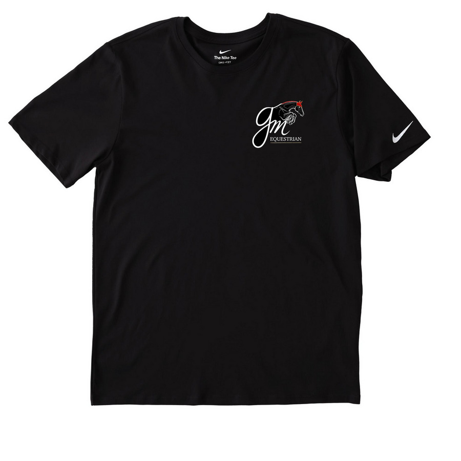 Classic Black in Any Style, a Black Nike Dri-FIT Jersey Blend Performance Tee