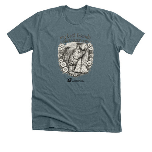My best friends, a Heather Slate Premium Unisex Tee