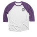 SCJRTC Hoodies and Baseball Tees, a Purple Rush and Heather White 3/4 Sleeve Baseball Tee