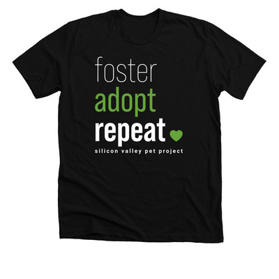 Foster Adopt Repeat, a Solid Black Blend Premium Unisex Tee