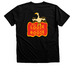HOW FUNKY IS YOUR CHICKEN?, a Black Heather Premium Unisex Tee (back-view)