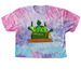 Shrek Jr The Musical The Movie, a Cotton Candy Women's Tie Dye Cropped Tee