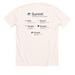 Liver Awareness Fundraiser 5&nbsp;, a Heather Natural Premium Unisex Tee (back-view)