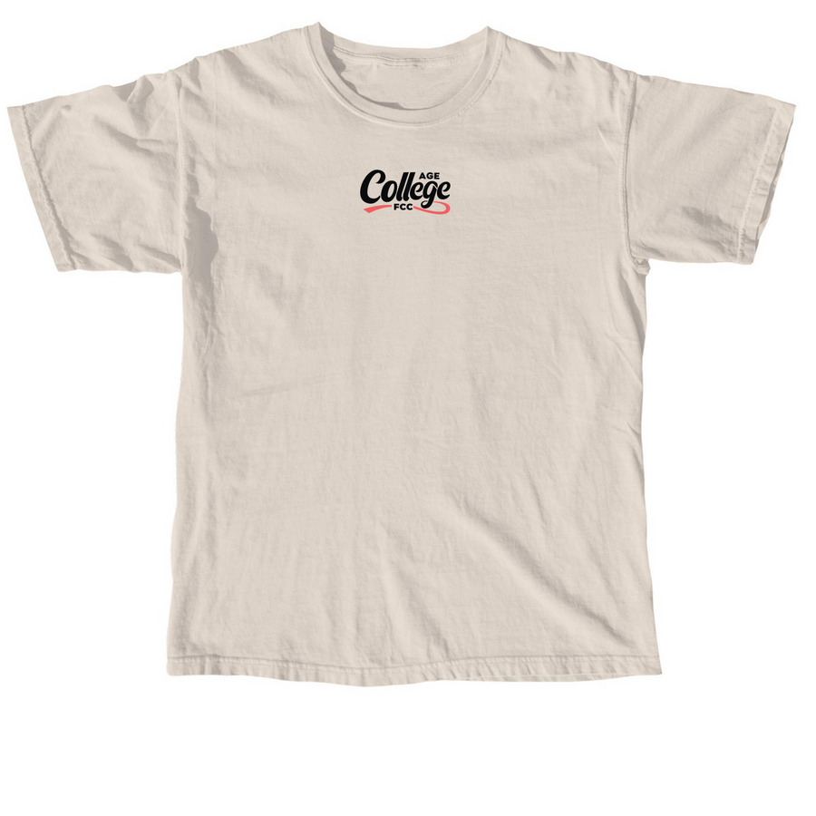 FCC College Age Tile Timeline Tee, a Ivory Comfort Colors Unisex Tee