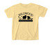 Black Wildwood Logo (Youth), a Butter Comfort Colors Youth Tee