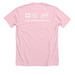 GNO Out of the Darkness Walk: Lia Quintana, a Heather Pink Premium Unisex Tee (back-view)