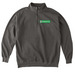 GRAC Round Logo, a Pepper Comfort Colors Quarter Zip Pullover