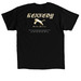 KENNEDY ROCKER - VANILLA INK, a Black Classic Unisex Tee (back-view)