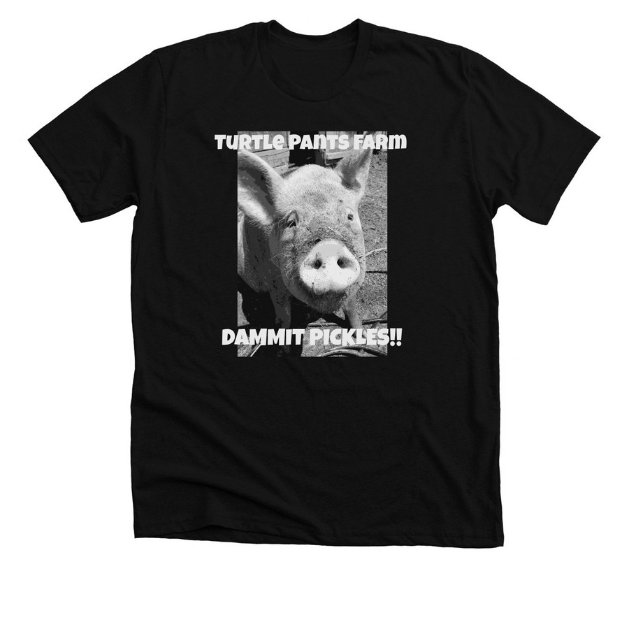 Pickles shirts&nbsp;, a Solid Black Blend Premium Unisex Tee