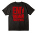 Kairos Cut-Ups // End Human Trafficking Line, a Black Unisex Heavyweight Tee (back-view)