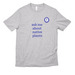 CoNPS: Ask me about native plants, a Athletic Heather All-American Unisex Tee